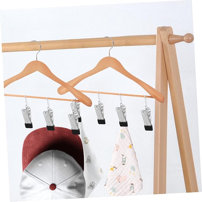 20pcs Clothes Drying Clips Non- Grip - Image 9