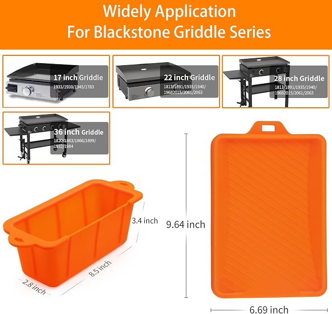 Silicone Grease Cup Liners & Spatula Mat - Image 2