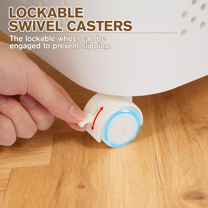 Ultra Wheeled Laundry Hamper - Image 5