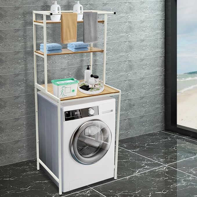Over Washer Dryer Standing Rack Stand - Image 3