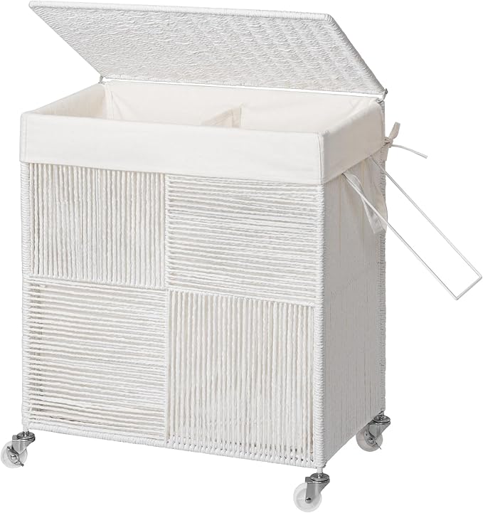 WOWLIVE Double Laundry Hamper by WOWLIVE