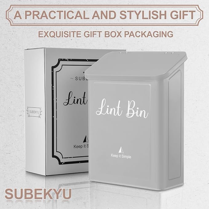 SUBEKYU Metal Magnetic Lint Bin - Image 7