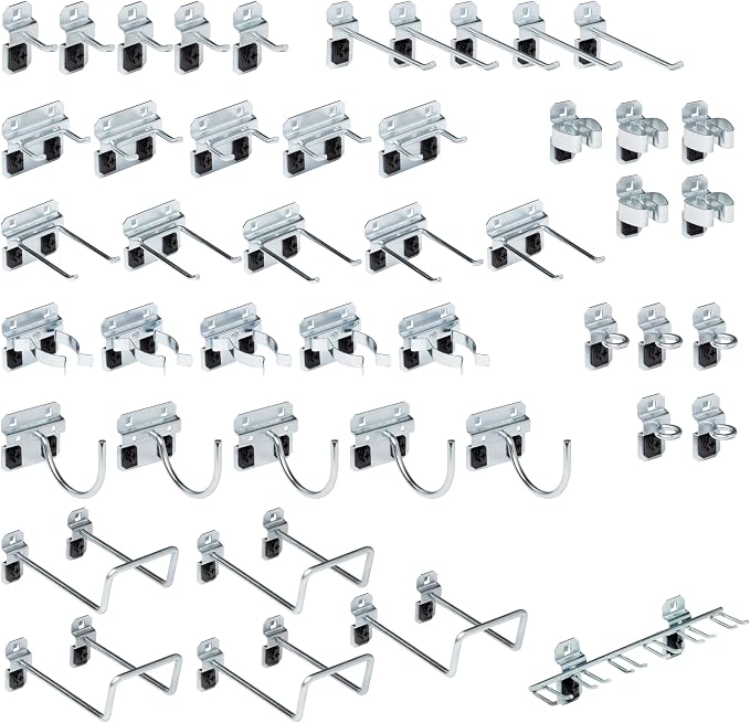 Triton Products LockHook Steel Pegboard Hook Assortment Kit by TritonProducts