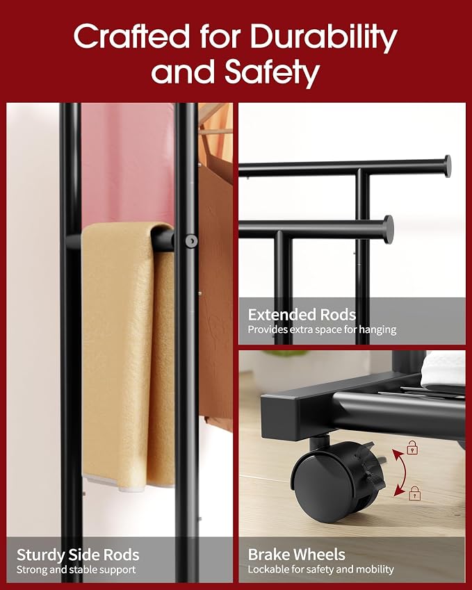 Metal Clothes Rack - Image 5