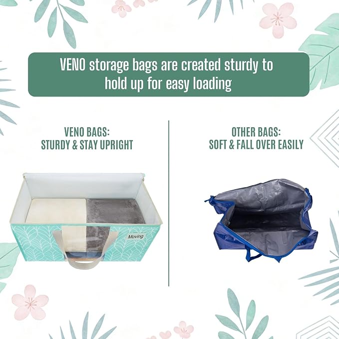 VENO 8 Pack Moving Bags, Storage Bins - Image 6