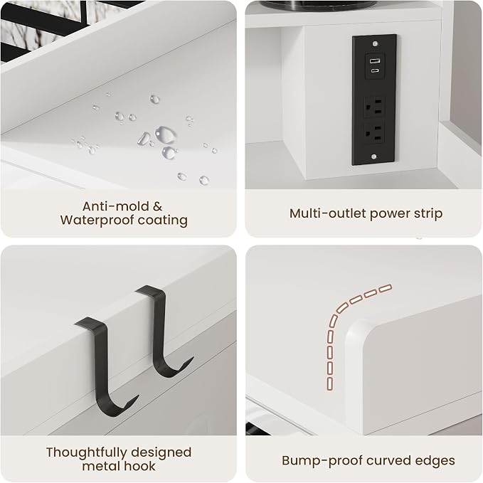 Upgraded 2-Tier Washer and Dryer Countertop - Image 7