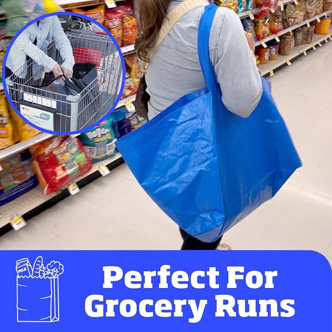 DURASACK Haul-It-All Extra-Large Reusable Shopping Bag – Heavy Duty Open-Top - Image 4