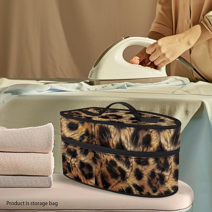 Leopard Print Clothes Iron Storage Case Fits - Image 2
