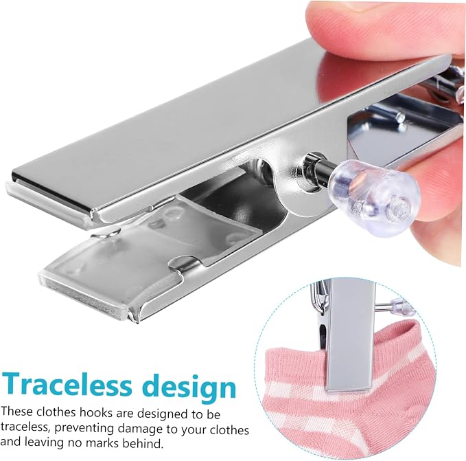 10 Pcs Rotatable Laundry Clips - Image 6