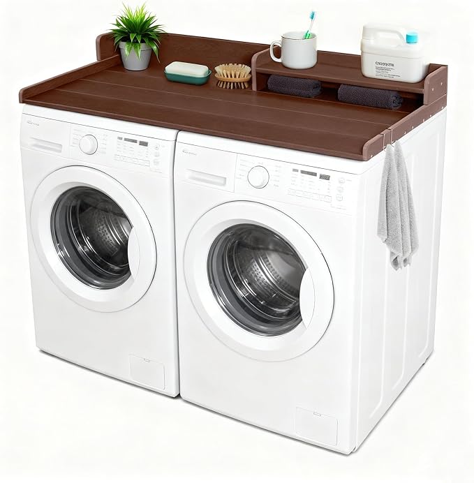 Washer and Dryer Countertop by KULAMOONLIFEHOUSE