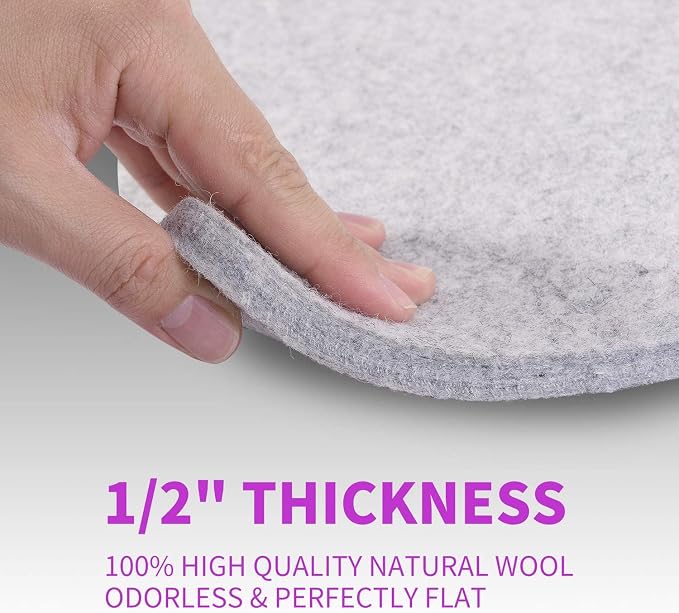 Rdutuok 24x17 Inches Wool Pressing Mat - Image 4