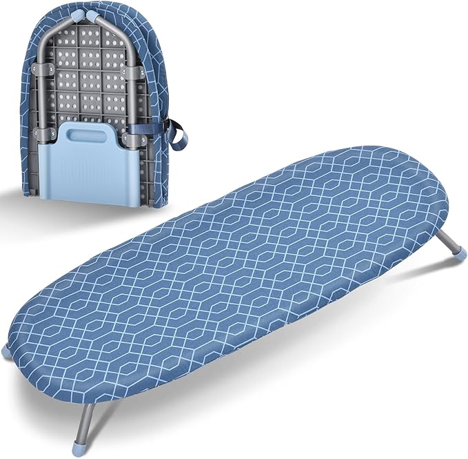 APEXCHASER Foldable Ironing Board, Tabletop Small Iron Board - Image 7