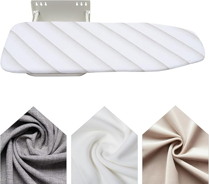 DNYSYSJ Retractable Pull Out Ironing Board 37” x 12” Hidden Ironing Board - Image 3