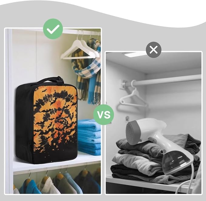 Halloween Bat Travel Iron Storage Bag - Image 4