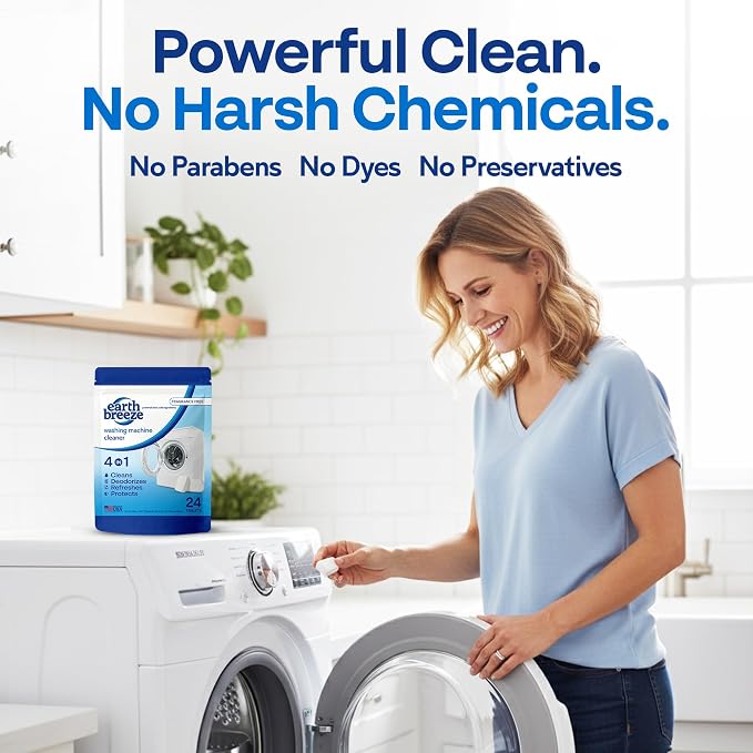Earth Breeze Washing Machine Cleaner Tablets - Image 2