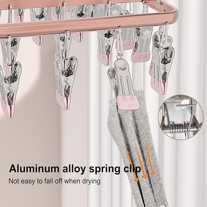 Windproof Clothes Hanger, Strong Load Rack, 20 Inch Hanger - Image 6