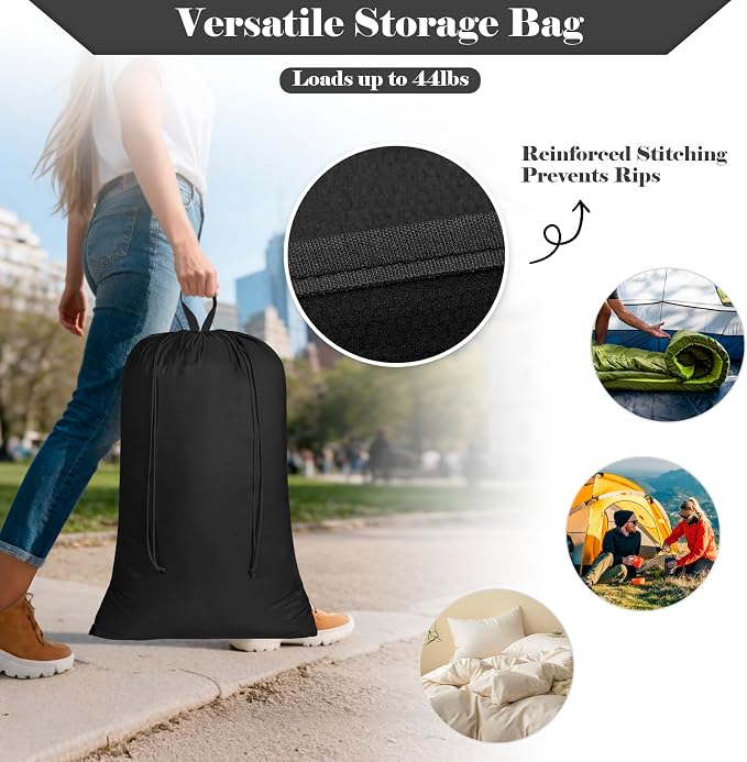 Laundry Bag, Extra Large Travel Laundry Bags - Image 6
