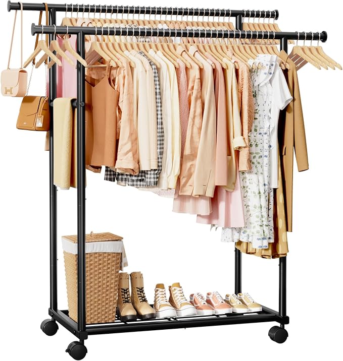 Metal Clothes Rack by Sakugi