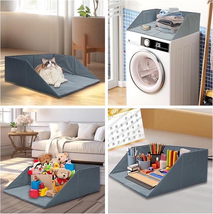 Laundry Guards for Front-Load Washers & Dryers, Secure Guardrails Prevent - Image 7