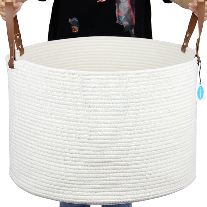 Casaphoria XXXLarge Cotton Rope Basket by Casaphoria