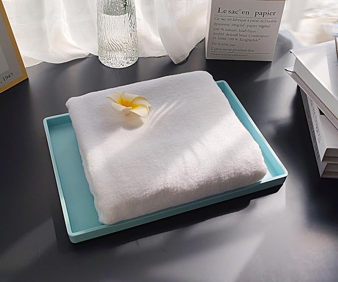 Blue Serving Tray for Serving Accessory, Perfume and Display Use, Vanity & - Image 3