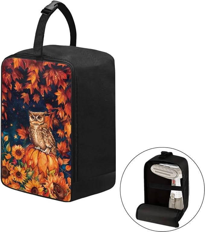 Owl Portable Steamer Iron Storage Bag Travel Organizer Pouch - Image 2