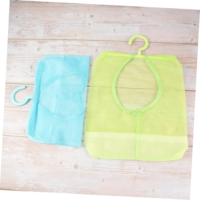 2Pcs Mesh Clothesline Bag Versatile Hanging Storage Organizer - Image 4