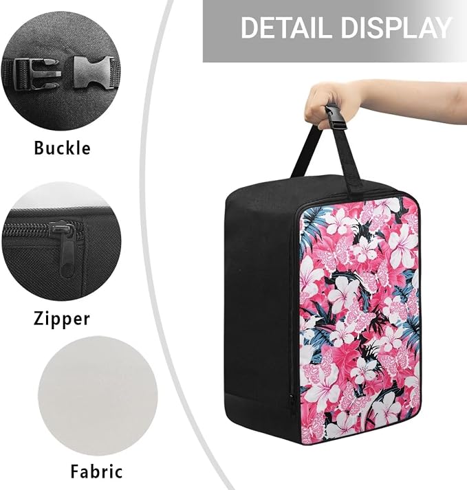Portable Steamer Iron Storage Bag Egg Flower Lightweight Travel Organizer Pouch - Image 5