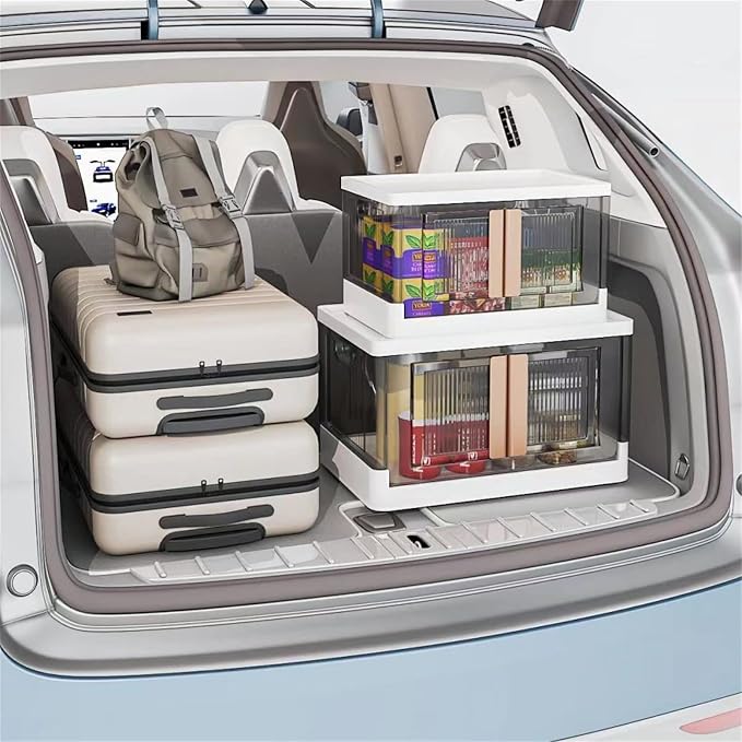4 pcs Plastic Collapsible Storage Box - Image 5