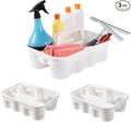 Matthew 3 Pack Large Plastic Tote Tool & Deluxe Supply Cleaning Caddy by MATTHEWCLEANINGPRODUCTS