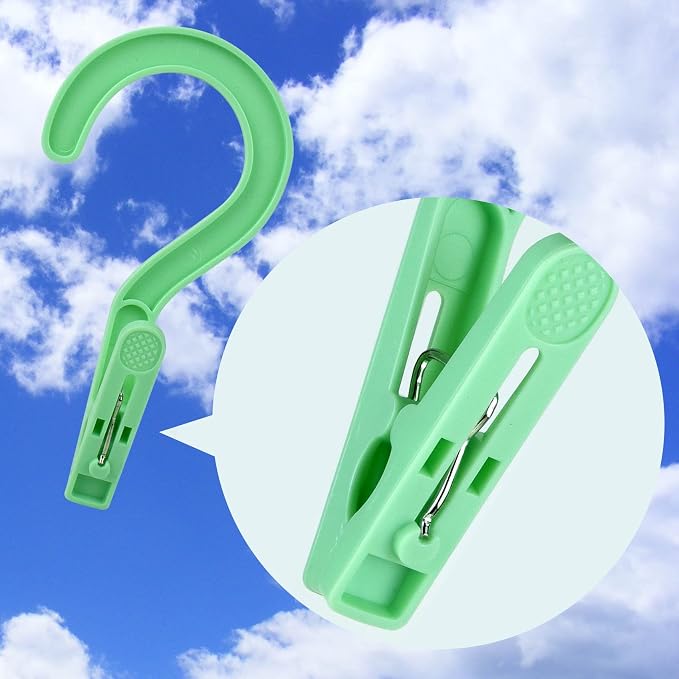 Laundry Hooks Boot Hangers Plastic Clothes Pins Hanger Clips - Image 3