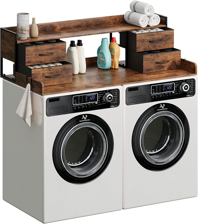 3-Tier Washer and Dryer Countertop by PulseFay