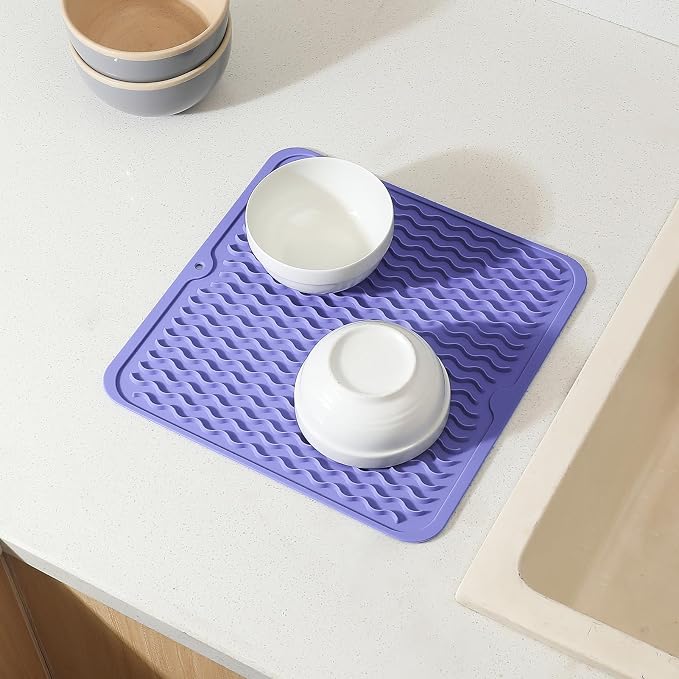 Silicone Dish Drying Mat for Multiple Usage, Easy clean, Eco-friendly, - Image 7