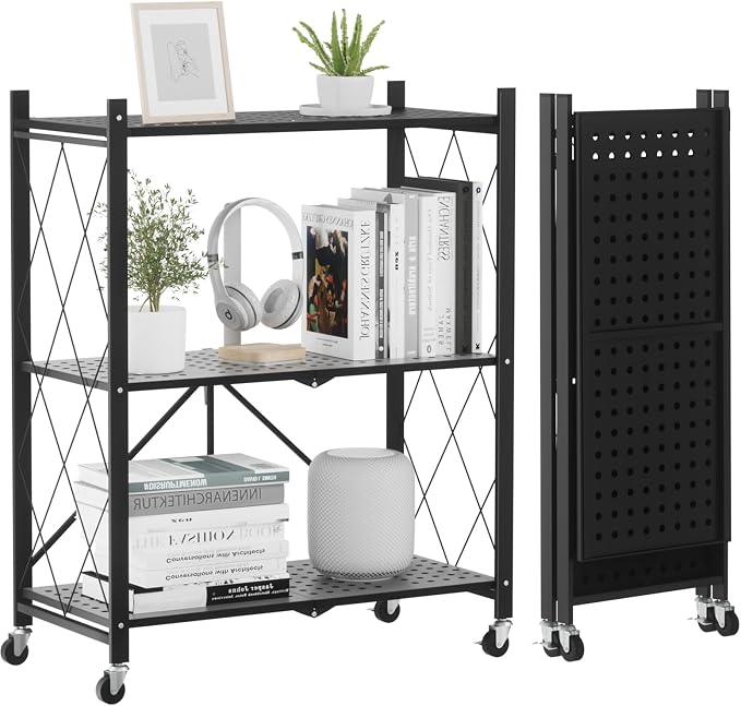 ALANNG Heavy Duty 3-Tier Folding Shelf by ALANNG