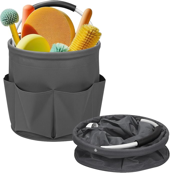 Cleaning Caddy for Cleaning Supplies, 17L Cleaning Supply Caddy by Ashmacdo