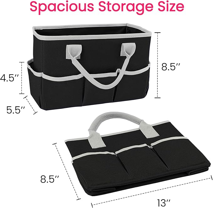 Godery Desktop Tote and Organizer, Teacher Helper Bag - Image 5