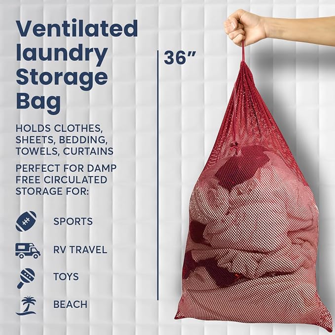 Premium Heavy-Duty Mesh Laundry Bag - Image 4