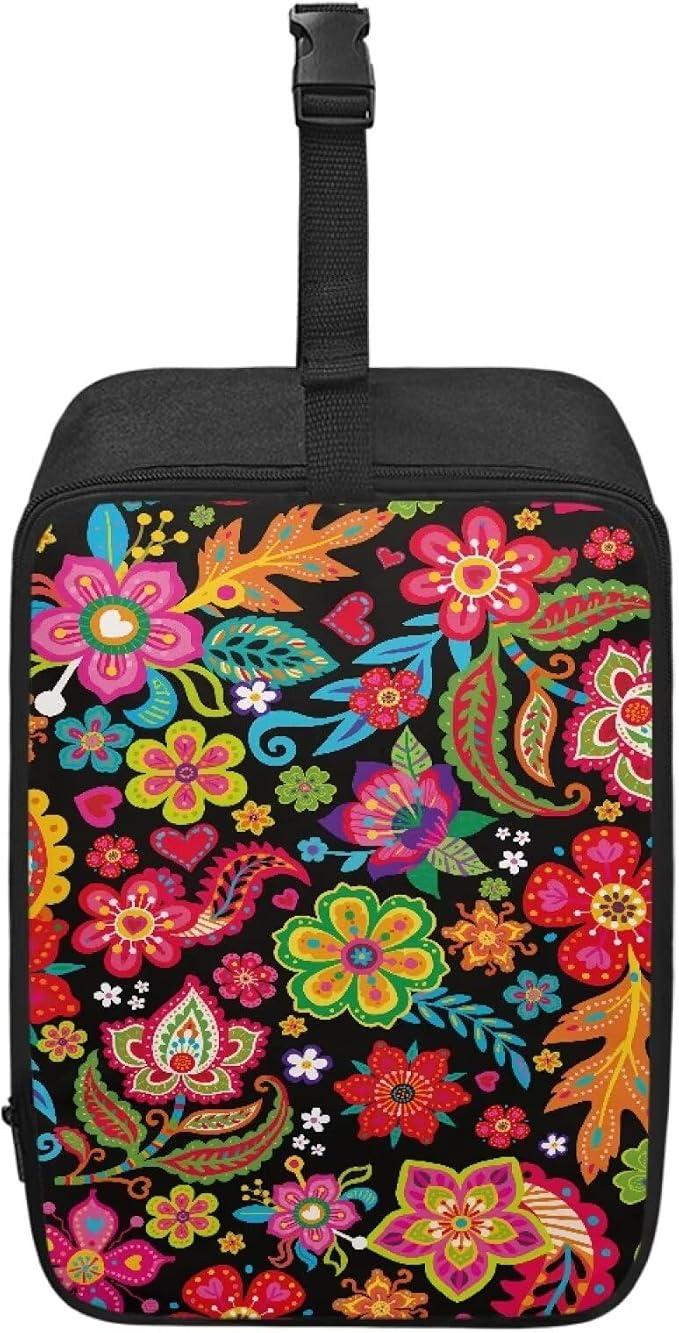 Flower Clothes Iron Storage Bag Foldable Portable Iron Holder by Unknown