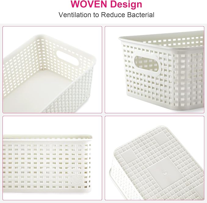 AREYZIN Plastic Storage Baskets - Image 2