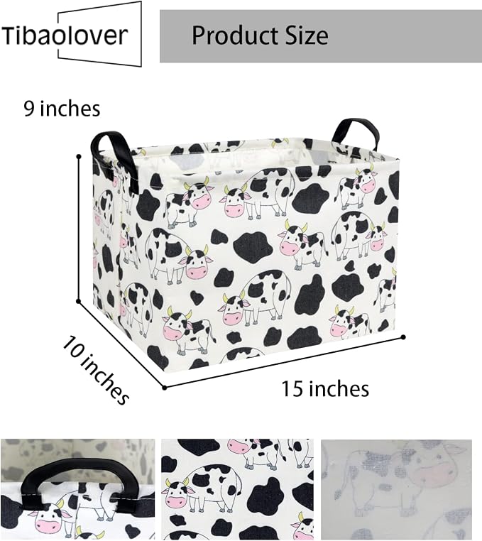 Rectangular Kids Storage Gift Basket - Image 6