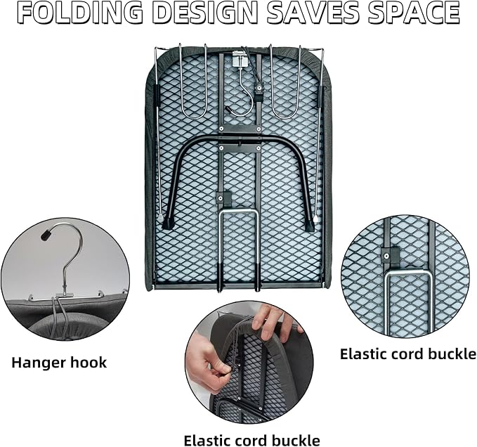 Compact Foldable Tabletop Ironing Board - - Image 4