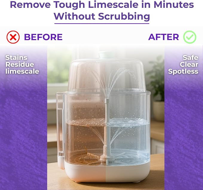 48 Descaling Tablets Baby Bottle Washer Cleaner Tablets Compatible - Image 3