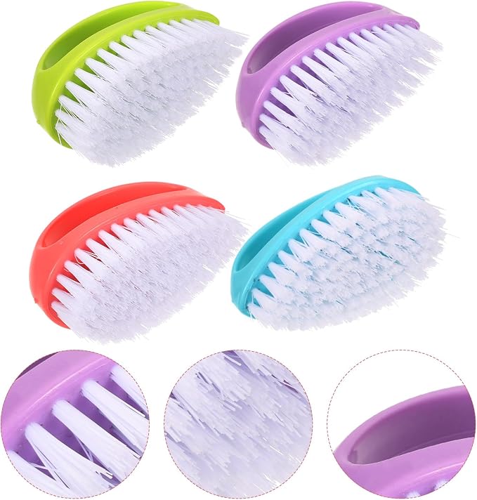Laundry Cleaning Brush Set 4pcs Multi-use Household Scrubbing Brushes - Image 8