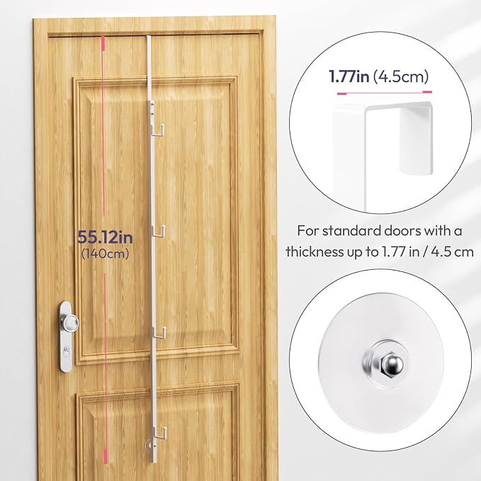 HapiRm Over Door Hat Rack - Image 7