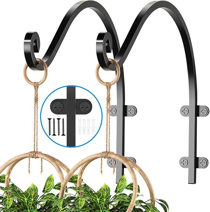2Pack Heavy Duty Plant Hanger Hook by EPHECH