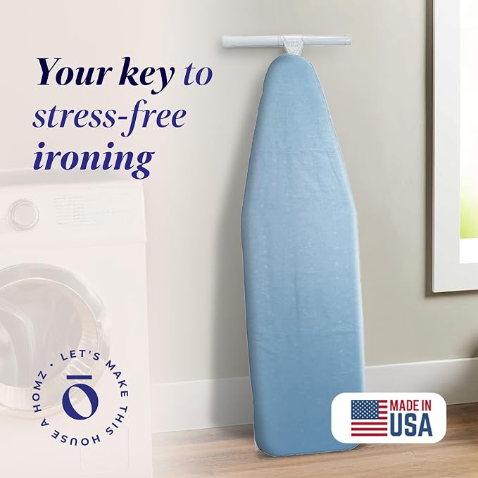 HOMZ Ironing Board, Folding Compact Table - Image 2