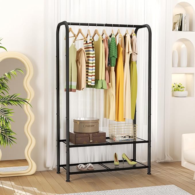 SINGAYE Coat Clothes Storage Organizer Garmen Rack Portable Closet Clothing - Image 8