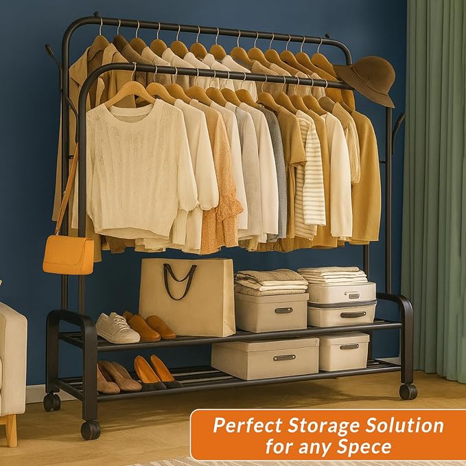 Heavy Duty Coat Rack, Garment Rack & Clothes Rack - Image 2