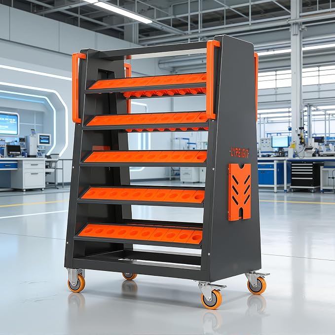 NUOBESTY CNC Tool Rack, BT40/CAT40 Tool Rack Organizer by NUOBESTY