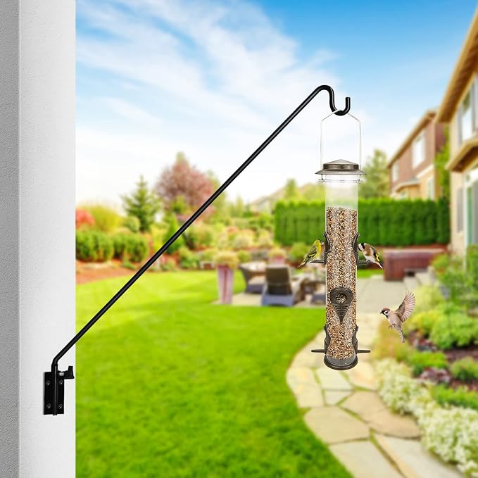 MIXXIDEA 2 Packs Heavy Duty Extended Reach Wall Mounted Deck Hook Wall Pole - Image 7